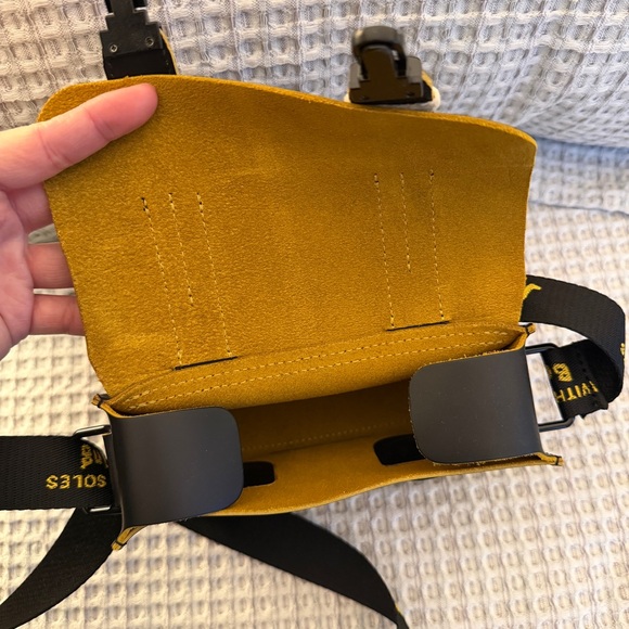 Dr. Martens Black and Yellow Crossbody Bag - Picture 8 of 11